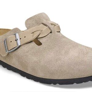 Boston Braided Suede Leather size 40 9-9.5